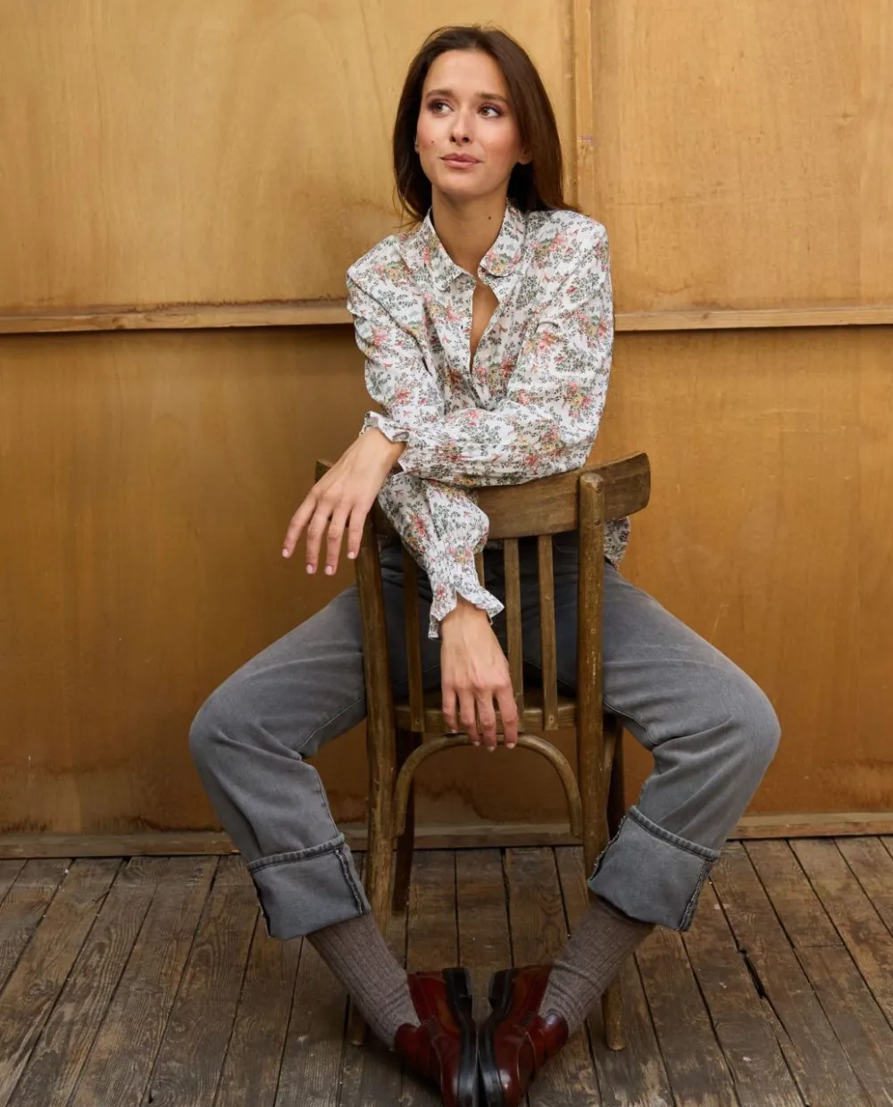 blouse_poignets_smocks_en_tissu_liberty_miniature_wonderland_2.webp Acanthe Blouse poignets smockés en tissu Liberty Miniature Wonderland LibertyMiniatureWonderland New