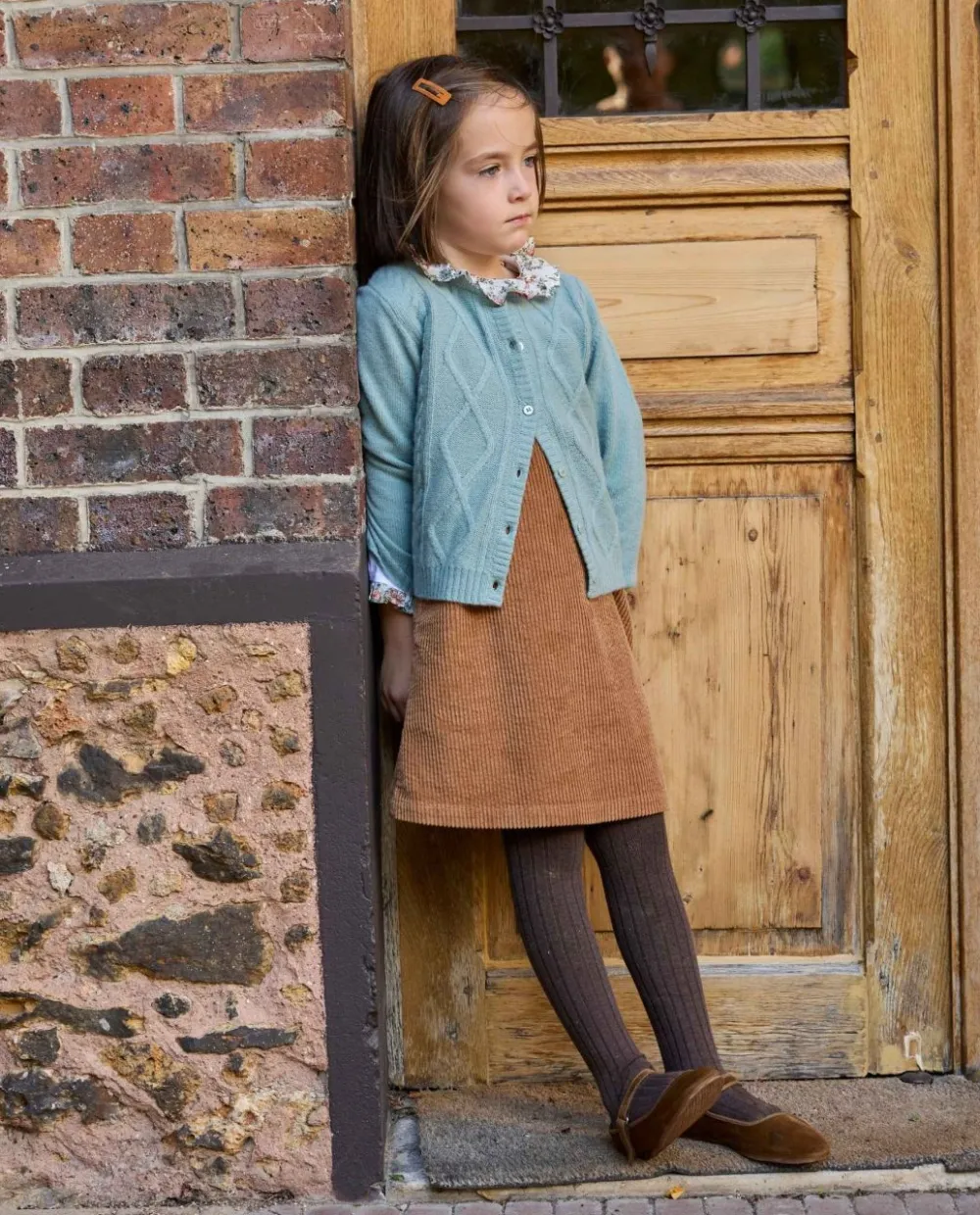 cardigan_torsade_vert_deau__lambswool_3.webp Acanthe Cardigan torsade vert d'eau 100% lambswool vertd'eau Clearance