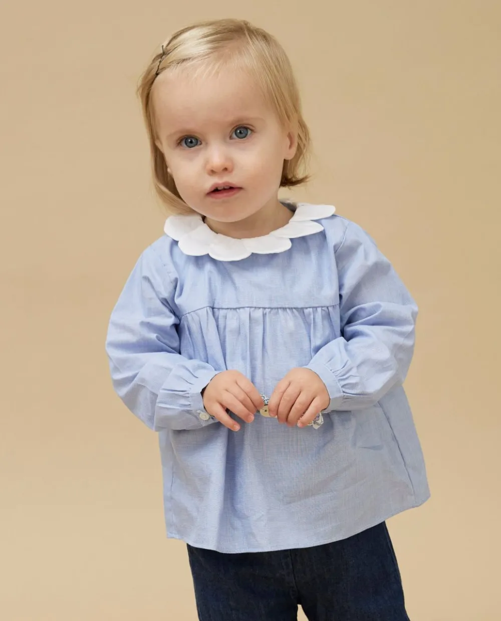 chemisier_col_ptale_ciel_4.webp Acanthe Chemisier col pétale ciel filàfilciel Best Sale