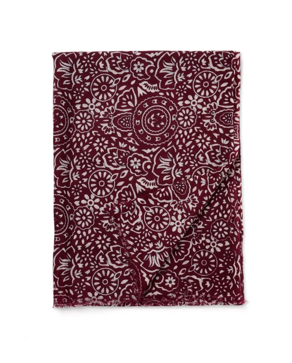 echarpe_en_laine_imprim_indien_2.webp Acanthe Echarpe en laine imprimé indien impriméindien Flash Sale