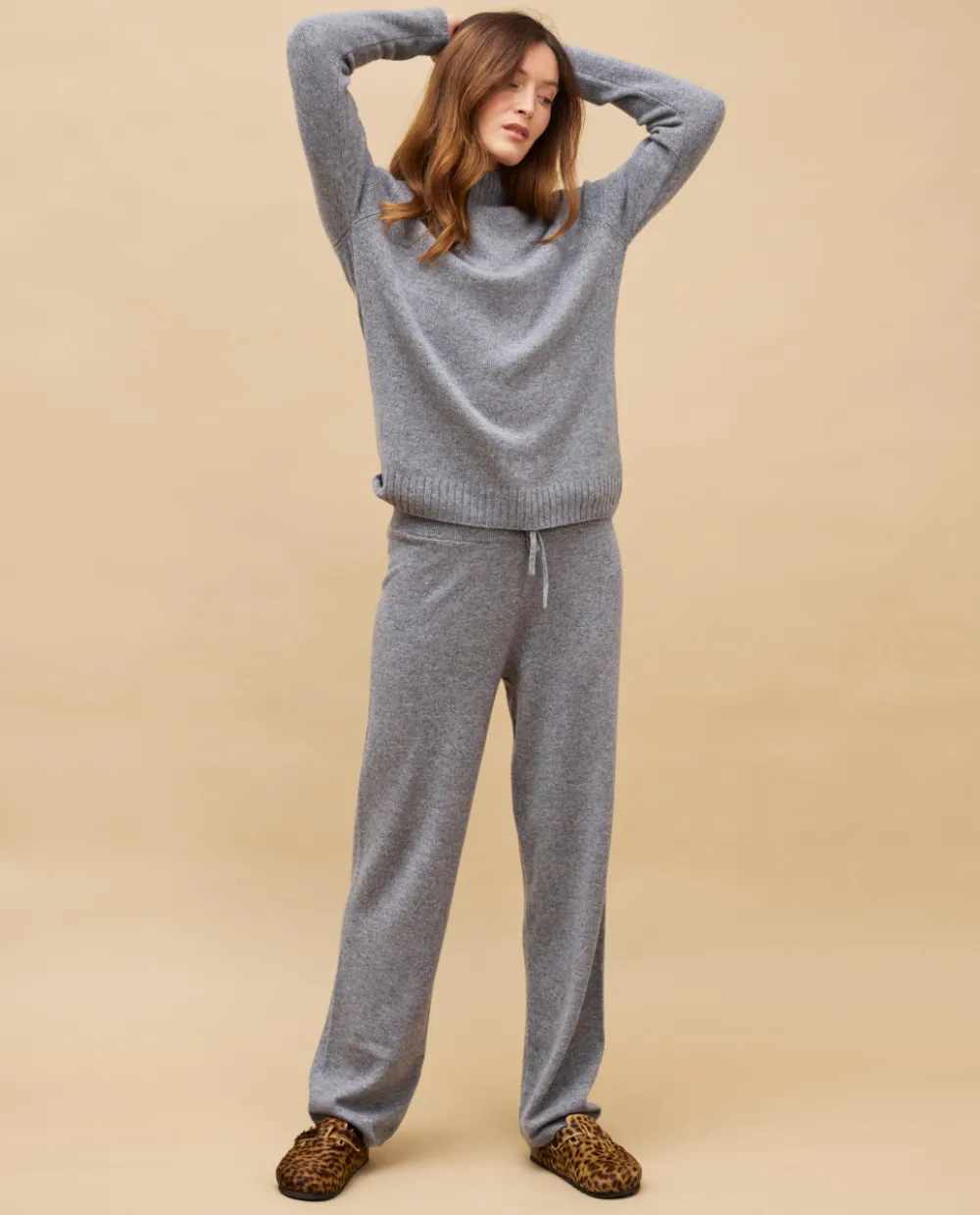 pantalon_gris_moyen__cachemire_2.webp Acanthe Pantalon gris moyen 100% cachemire Grismoyen New