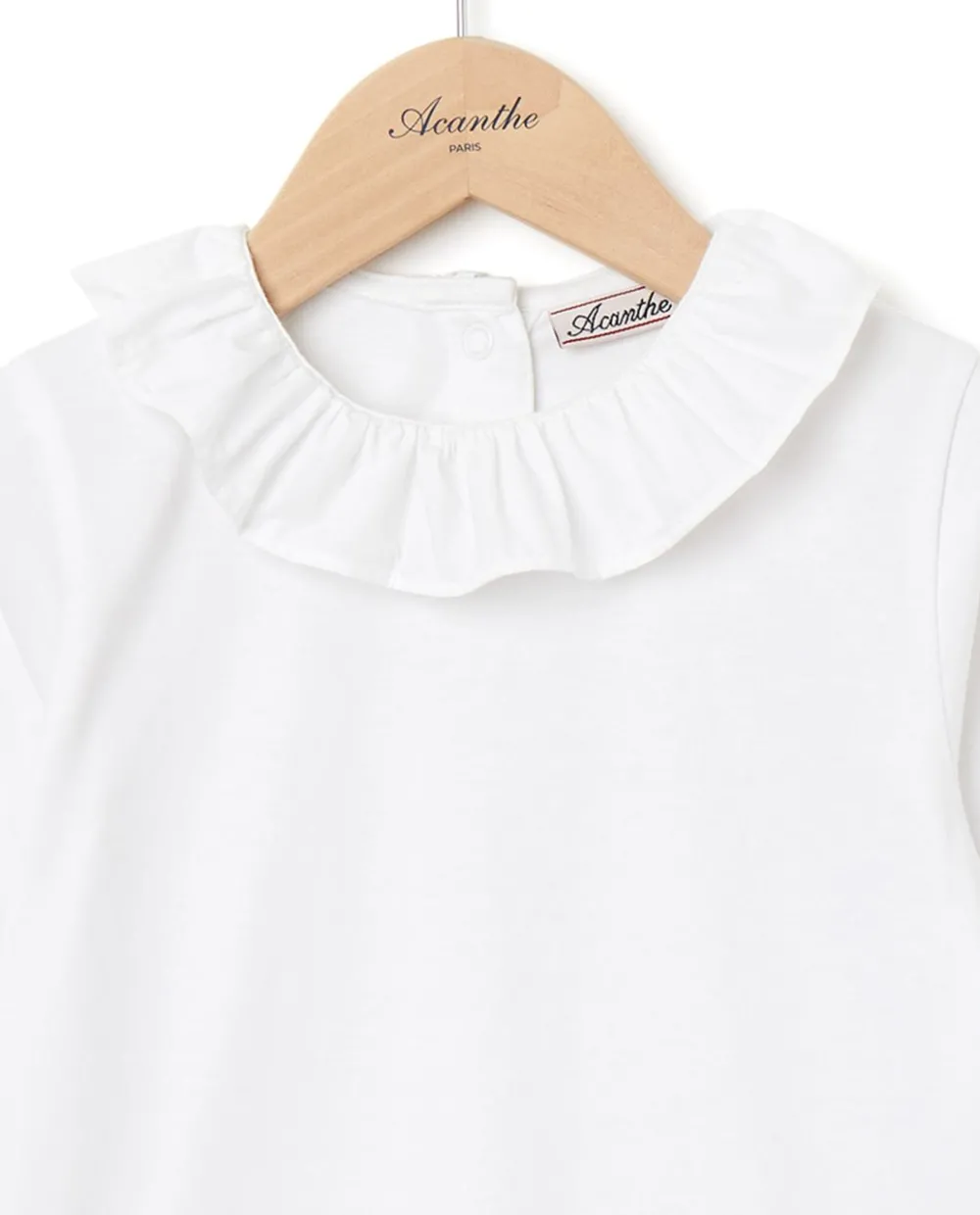 tshirt__volants_blanc_2.webp Acanthe T-shirt à volants blanc blanc/blanc Shop